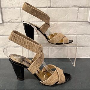 Walter Steiger sz 5.5 vintage strappy heeled sandals